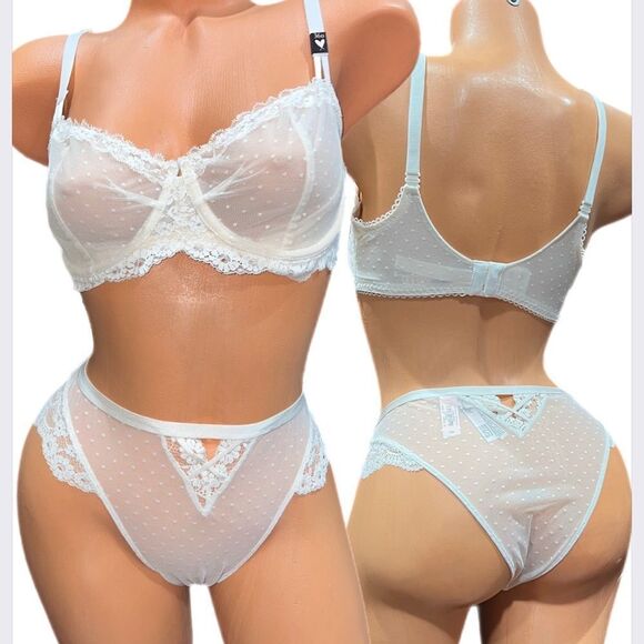 Victorias Secret Set Dream Angels Push Up without Padding bra & Brazilian Panty - Picture 1 of 3